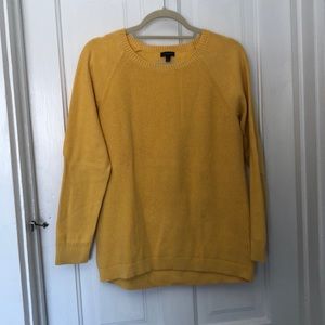 Talbots yellow/gold sweater, size medium